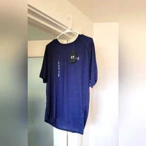 New Under Armour X-Large Navy Blue The Tech Tee
